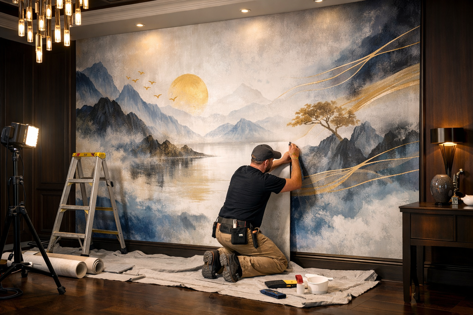 Custom Mural Installation